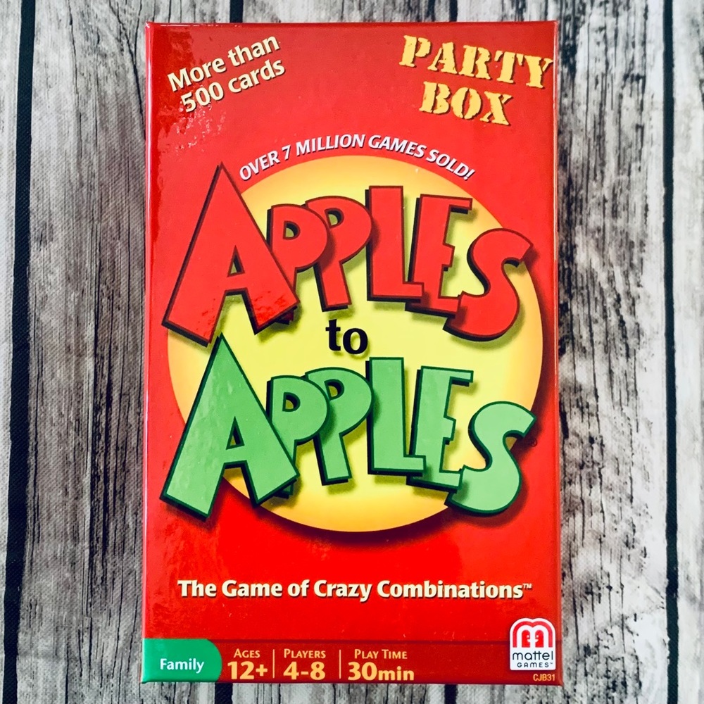 NEW Apples to Apples Party Box
